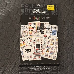 Disney Colorful Character Sticker Collection